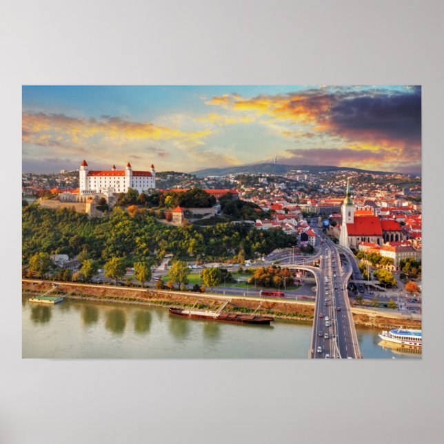 Bratislava, Slovakien Poster (Framsidan)