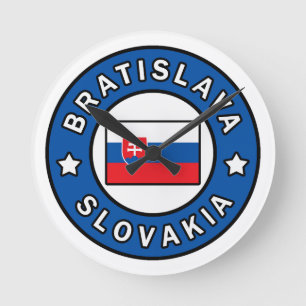 Bratislava Slovakien Rund Klocka