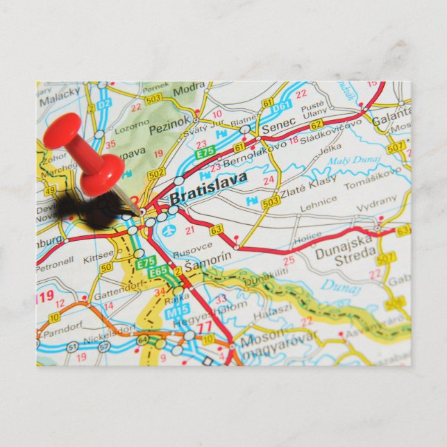 Bratislava, Slovakien Vykort (Framsida)