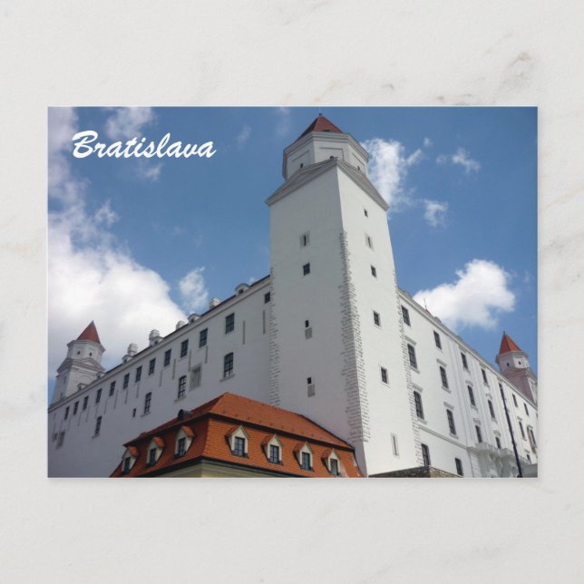 Bratislava-Slovakien Vykort (Framsida)