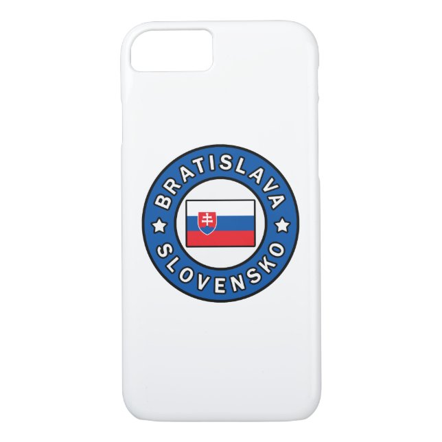 Bratislava Slovensko Case-Mate iPhone Skal (Baksida)
