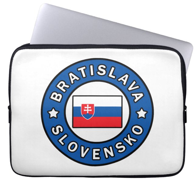 Bratislava Slovensko Laptop Fodral (Framsidan)