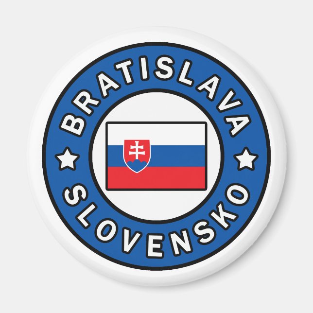 Bratislava Slovensko Magnet (Framsidan)