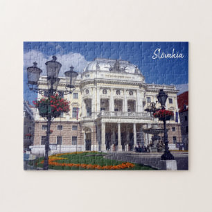 Bratislava-teatern i Slovakien Pussel