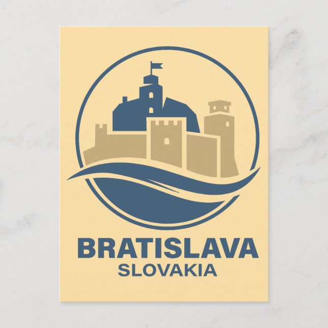 Bratislave Slovakia Europe Vykort (Framsida)