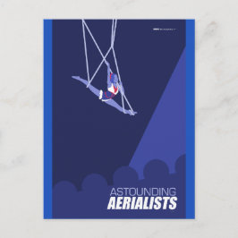 Brattleboro Circus Arts - Häpnadsväckande Akrobate Vykort