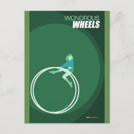 Brattleboro Circus Arts - Wondrous Hjul Vykort