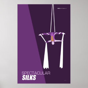 Brattleboro Circus Poster Series - Silke