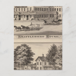 Brattleboro House Vykort