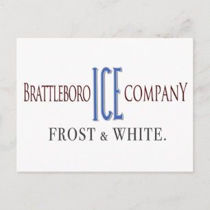 Brattleboro Ice Company vykort