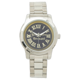 Brattleboro Main Street Watch (mörk) Armbandsur
