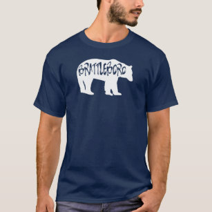 Brattleboro Vermont Bear T Shirt