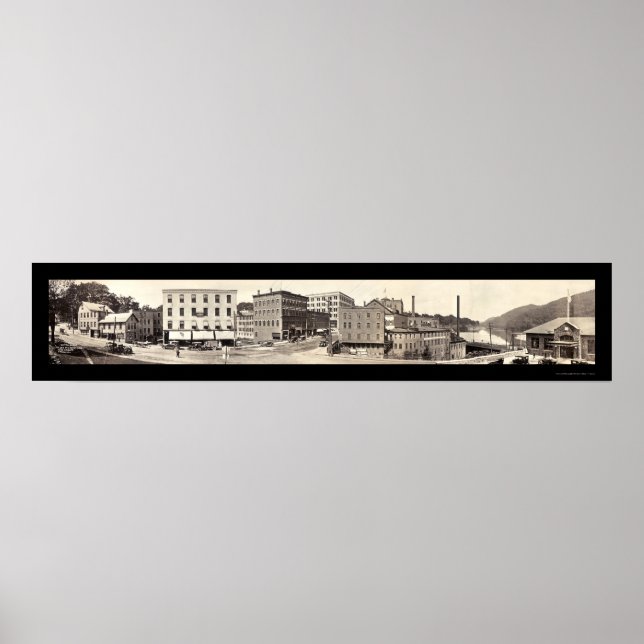 Brattleboro Vermont Photo 1917 Poster (Framsidan)