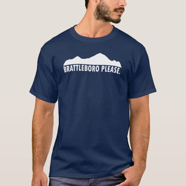 Brattleboro Vermont Snälla T Shirt (Framsida)