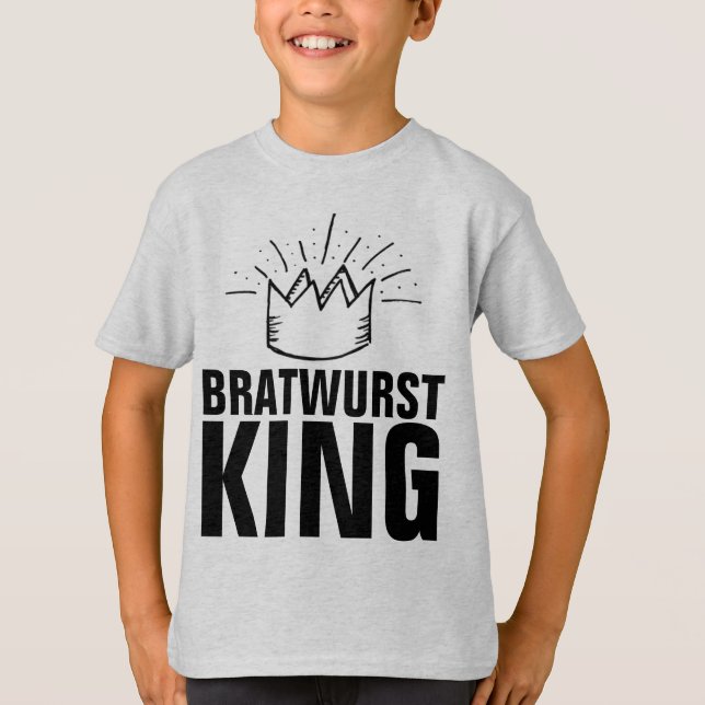 BRATWURST KUNG BOYS T-SHIRTS (Framsida)