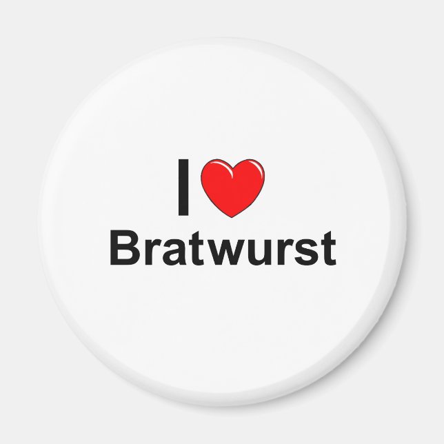 Bratwurst Magnet (Framsidan)