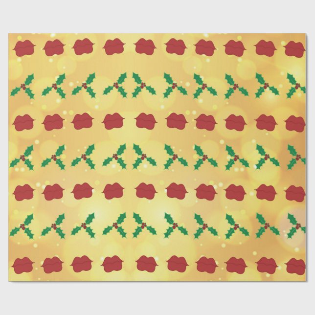 Bratz Lips & Mistletoe Presentpapper (Platt)