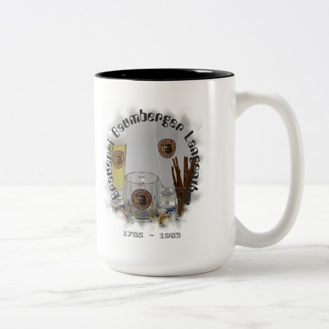 Brauerei Baumberger Langenthal Två-Tonad Mugg (Höger)
