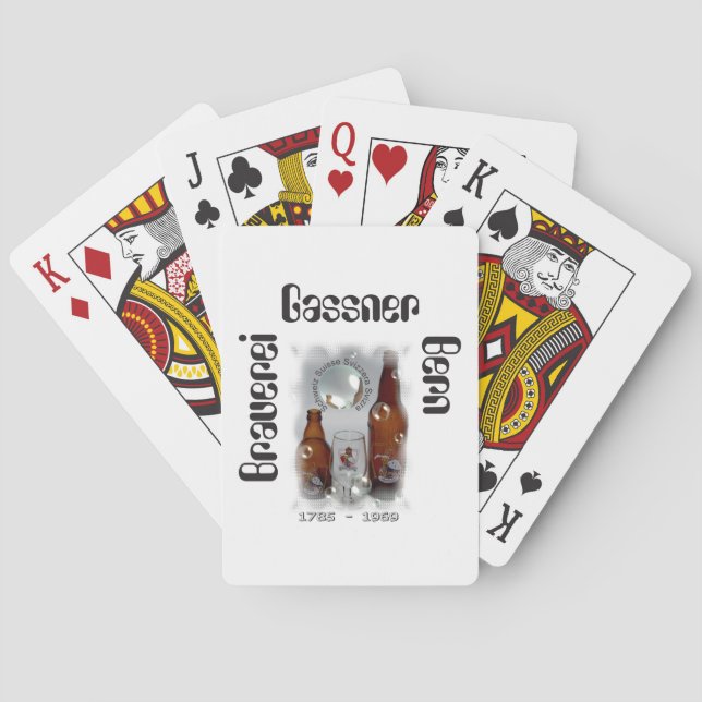 Brauerei Gassner Bern Kartenspiele Casinokort (Baksidan)