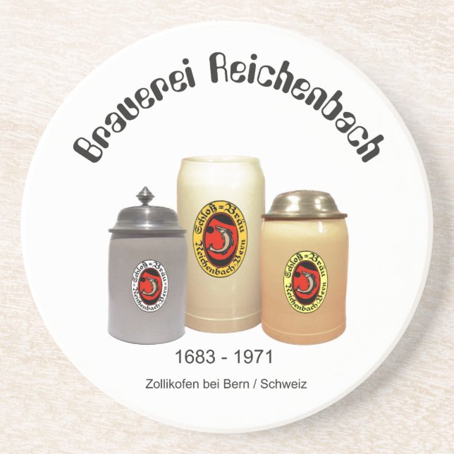 Brauerei Reichenbach Bern Bierdeckel Underlägg (Framsidan)