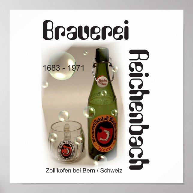 Brauerei Reichenbach Bern Poster (Framsidan)