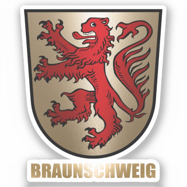 Braunschweig Klistermärken (Framsida)
