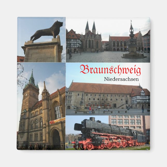 Braunschweig Magnet (Framsidan)