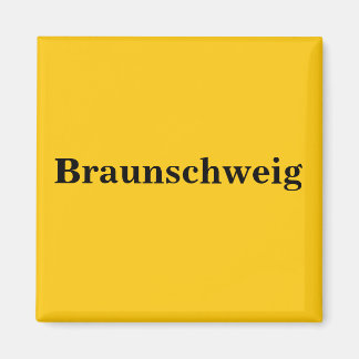 Braunschweig Sköld Guld Gleb Magnet