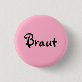 Braut auf Rosa Knapp