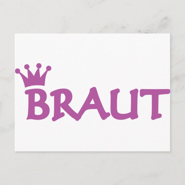 Braut-ikon Vykort (Framsida)