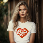 Braut Und Team Braut Bachelorette Retro Heart T Shirt<br><div class="desc">Braut und Team Braut Bachelorette Retro Heart T-Shirt Bride Babe T-Shirt Bachelorette Retro Bride Vintage Bride som ska vara Brides Maid BrideTribe</div>