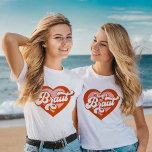Braut Und Team Braut Bachelorette Retro Heart T Shirt<br><div class="desc">Braut und Team Braut Bachelorette Retro Heart T-Shirt Bride Babe T-Shirt Bachelorette Retro Bride Vintage Bride som ska vara Brides Maid BrideTribe</div>