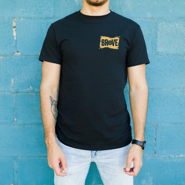 BRAVE Bold Streetwear Typography Tee (Brave)
