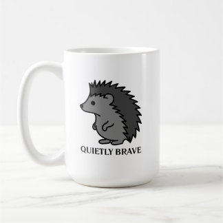 Brave Hedgehog Kaffemugg