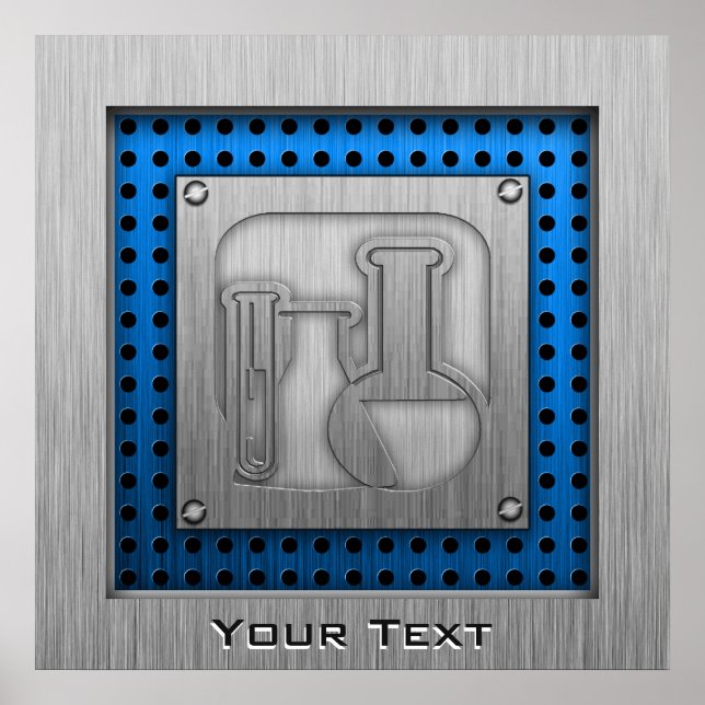 Braved Metall-look-kemi Poster (Framsidan)