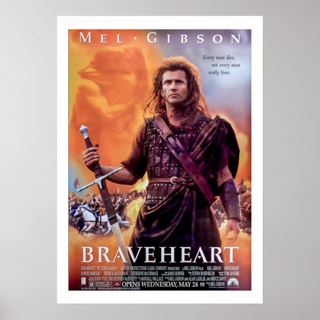 Braveeart Movie Poster (Framsidan)