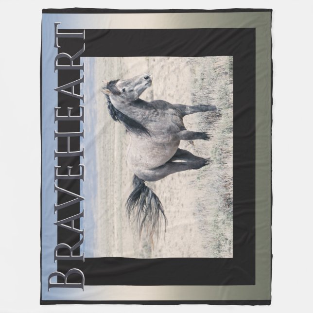 BraveHeart Fleecefilt (Framsidan)