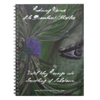 Braveheart Thistlejournal Anteckningsbok Med Spiral
