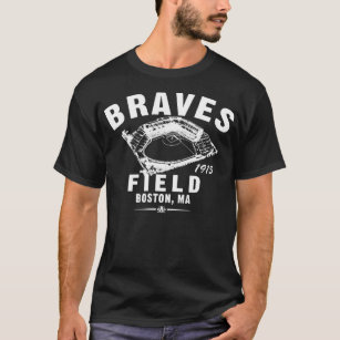 Braves Fält Baseball Boston Braves Vintage Classi T Shirt