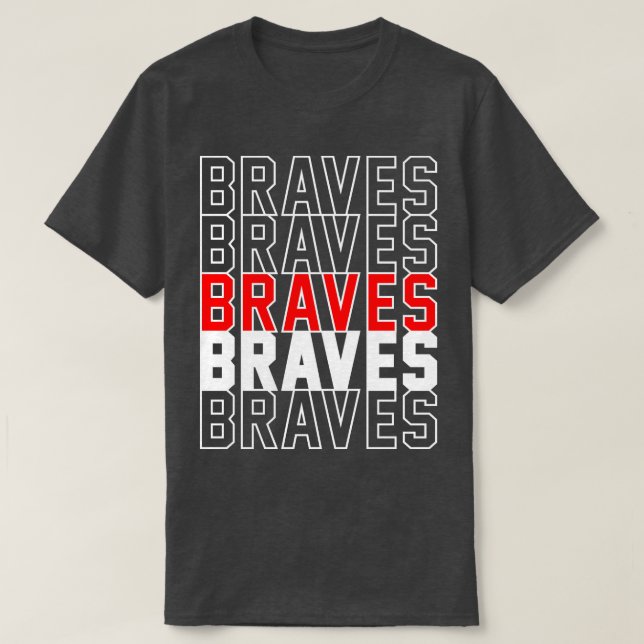 BRAVES T SHIRT (Design framsida)
