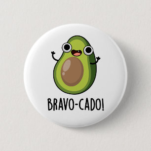 Bravo-cado Funny Avocado Pun Knapp