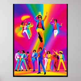 Bravo dansaffisch (popkonst) poster