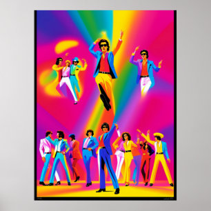 Bravo dansaffisch (popkonst) poster