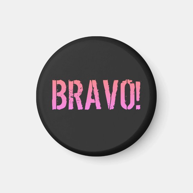 Bravo! Italienska Magnet (Framsidan)