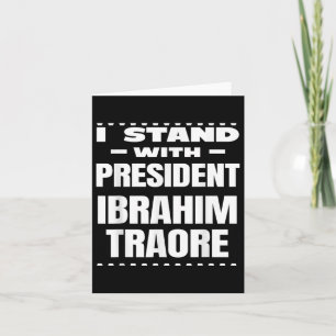Bravo kapten Ibrahim Traore! Viva Burkina Faso N Kort