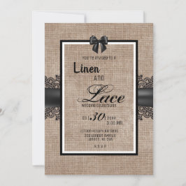 Bravo-, Linen- och snöre-bröllop-ceremonin Inbjudningar