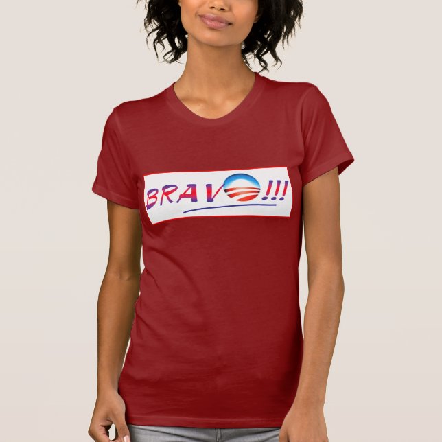 Bravo Obama T-shirt (Framsida)