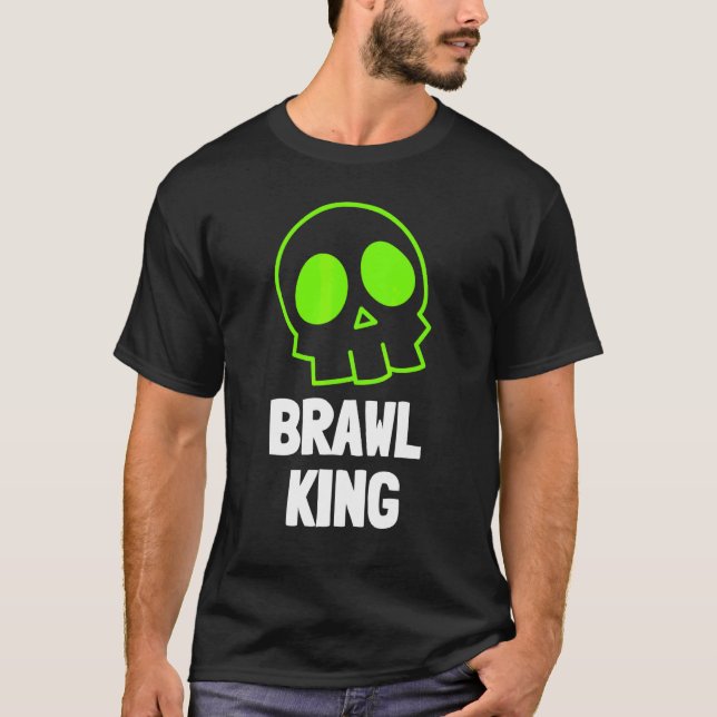 Brawl Kung Brawling Gamer Gaming 22 T Shirt (Framsida)
