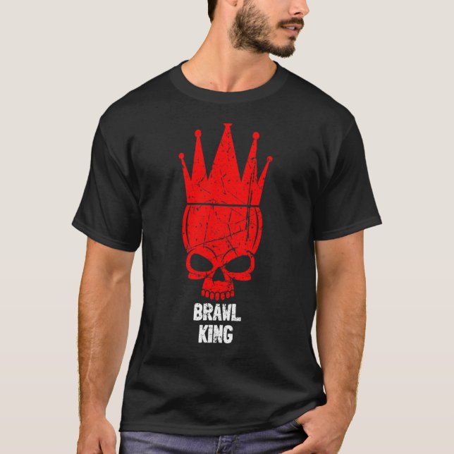 Brawl Kung Brawling Gamer Gaming 23 T Shirt (Framsida)