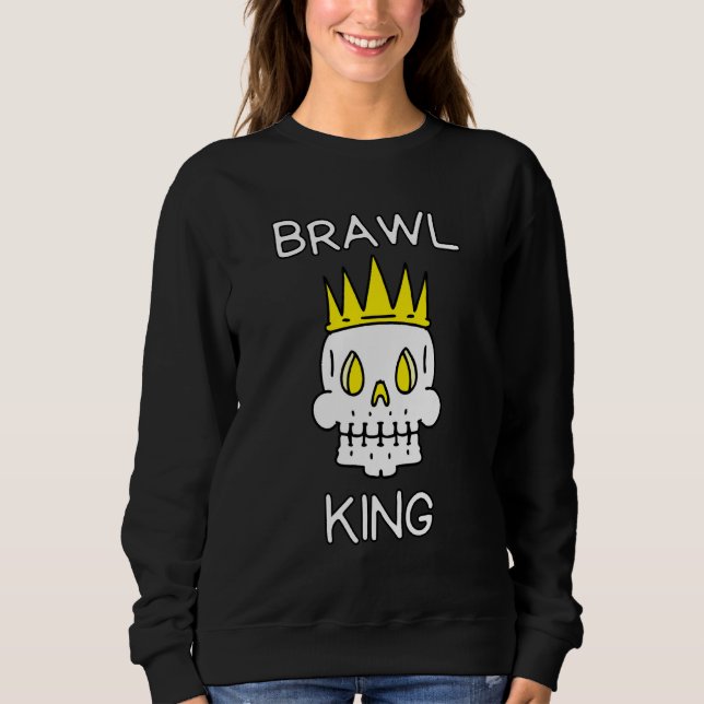 Brawl Kung Brawling Gaming 6 T Shirt (Framsida)